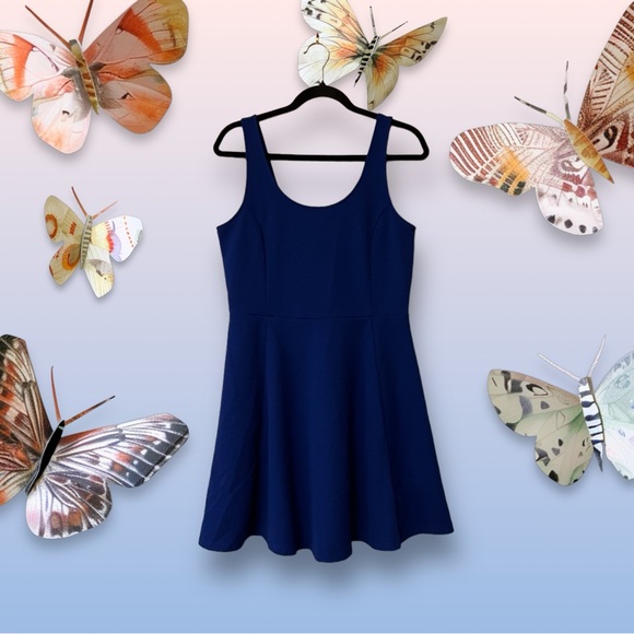 Divided by H&M Royal Blue Skater Dress - Picture 3 of 12
